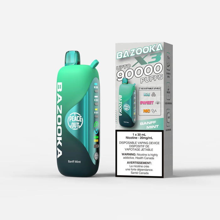 Peace Out Bazooka X3 Disposable Vape | Online Vapes Canada Peace Out Bazooka X3 Disposable Vape | Online Vapes Canada