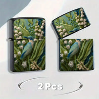 Easter Gift Flip-Top Coal Oil Lighter Replacement Shell
