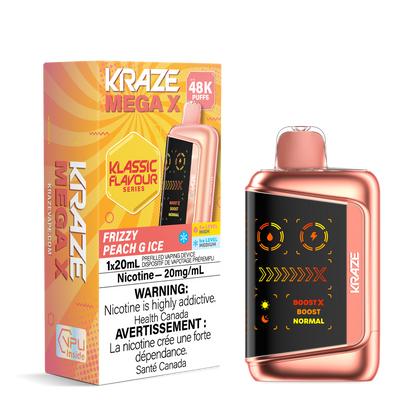 Kraze Mega X Rechargeable Disposable Vape 20mL