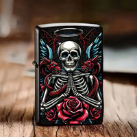 Iron Helix Skeleton Lighter Case