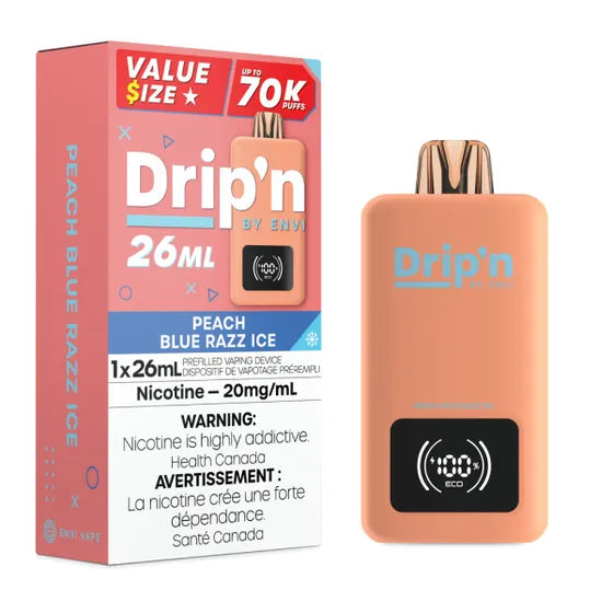ENVI Drip'n Disposable Vape 26mL| Canada Vapes ENVI Drip'n Disposable Vape 26mL| Canada Vapes