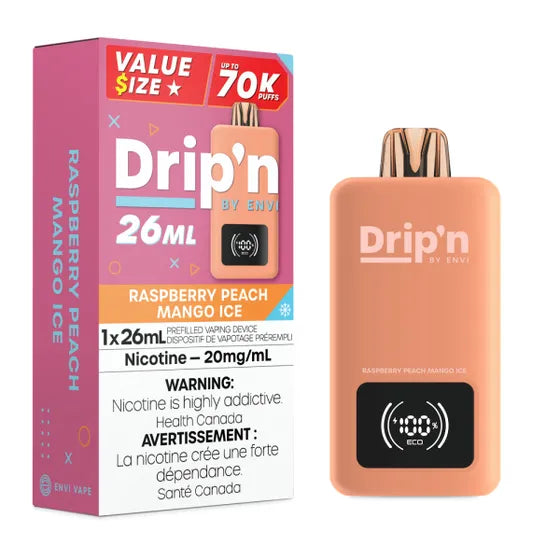 ENVI Drip'n Disposable Vape 26mL| Canada Vapes ENVI Drip'n Disposable Vape 26mL| Canada Vapes