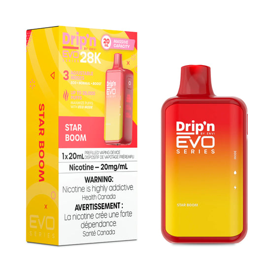 ENVI Drip'n EVO SERIES 28K | Cigarette lectronique jetable | Canada Vapes ENVI Drip'n EVO SERIES 28K | Cigarette lectronique jetable | Canada Vapes