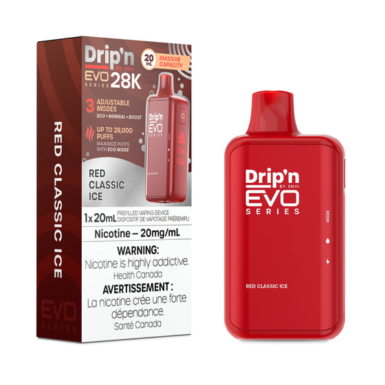 ENVI Drip'n EVO SERIES 28K | Cigarette lectronique jetable | Canada Vapes ENVI Drip'n EVO SERIES 28K | Cigarette lectronique jetable | Canada Vapes