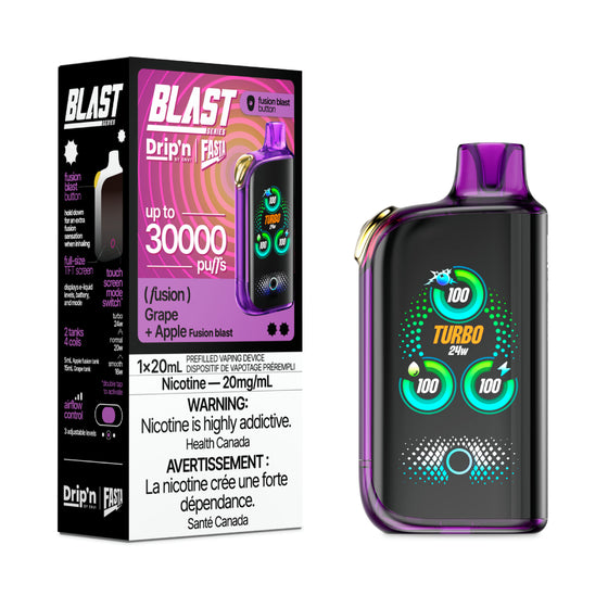 [CLEARANCE] ENVI Drip'n X Fasta BLAST SERIES 30K 20mL Disposable Vape