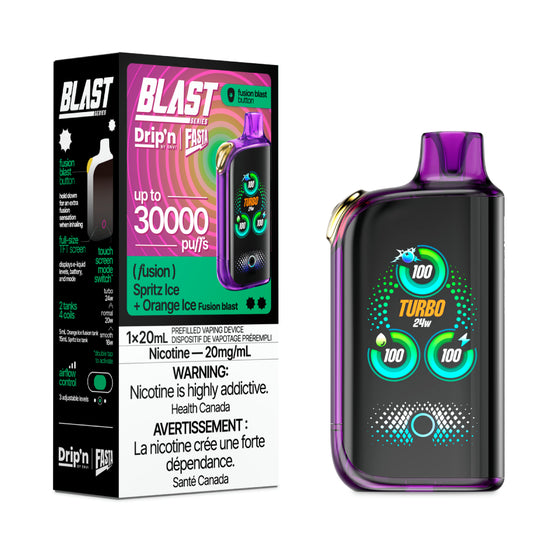 [CLEARANCE] ENVI Drip'n X Fasta BLAST SERIES 30K 20mL Disposable Vape