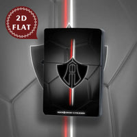 2D Flat Soccer Ball Lighter Shell