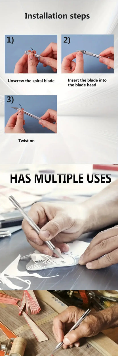 Aluminum Alloy Utility Knife