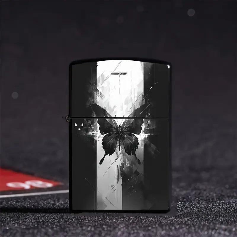 Elegant Butterfly Lighter Refillable Tank Shell