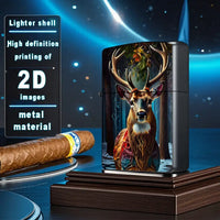 2D Retro Fantasy Deer Lighter Shell