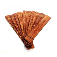 Wooden Flat Incense Holder