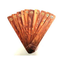Wooden Flat Incense Holder