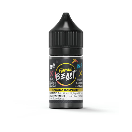 Flavour Beast E-Liquid - Banana Raspberry Iced