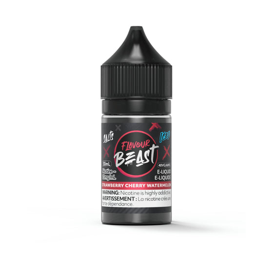 Flavour Beast E-Liquid - Strawberry Cherry Watermelon Iced