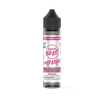 Flavour Beast Unleashed E-Liquid 60mL Salts - Epic Fruit Bomb Iced