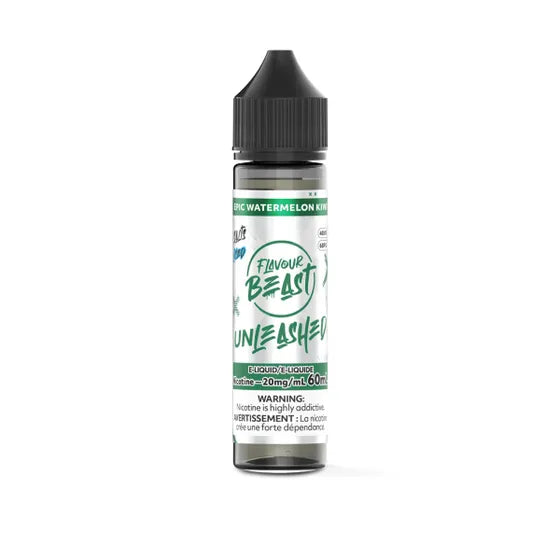 Flavour Beast Unleashed E-Liquid 60mL Salts - Epic Watermelon Kiwi Iced