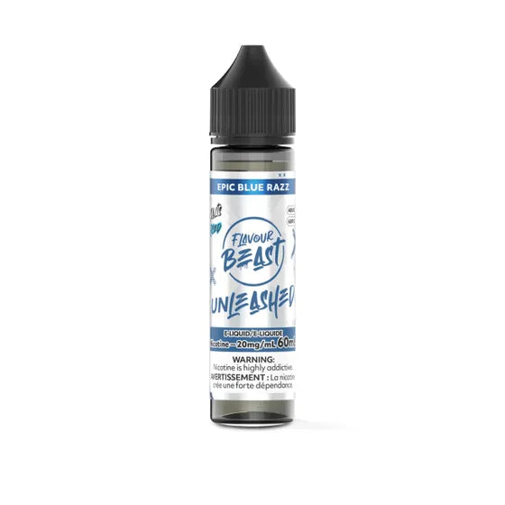 Flavour Beast Unleashed E-Liquid 60mL Salts - Epic Blue Razz