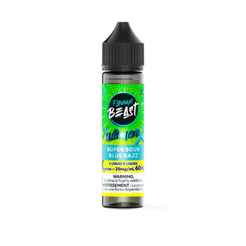 Flavour Beast E-Liquid 60mL Salts - Super S Blue Razz