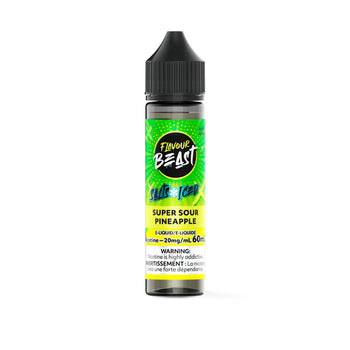 Flavour Beast E-Liquid 60mL Salts - Super S Pineapple