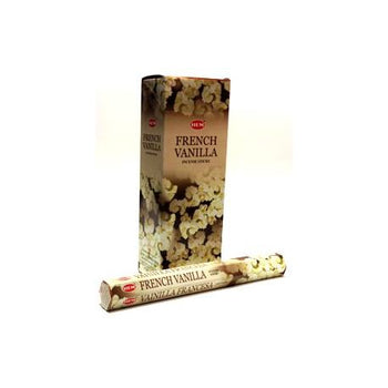 HEM French Vanilla 9″ Incense Sticks – Hex Box (20g)