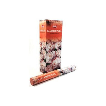 HEM Gardenia 9″ Incense Sticks – Hex Box (20g)