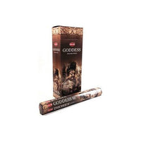 HEM Goddess 9″ Incense Sticks – Hex Box (20g)