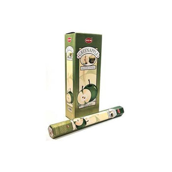 HEM Green Apple 9″ Incense Sticks – Hex Box (20g)