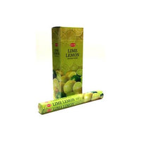 HEM Lime Lemon 9″ Incense Sticks – Hex Box (20g)