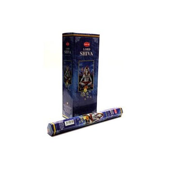 HEM Lord Shiva 9″ Incense Sticks – Hex Box (20g)