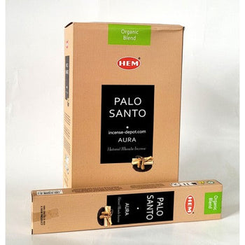HEM Palo Santo Organic - Aura Incense Sticks (15g)