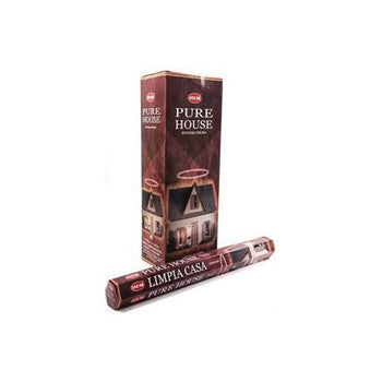 HEM Pure House 9″ Incense Sticks – Hex Box (20g)