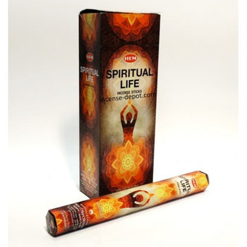 HEM Spiritual Life 9″ Incense Sticks – Hex Box (20g)