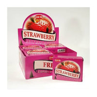 HEM - Strawberry Incense Cones (10 Cones)