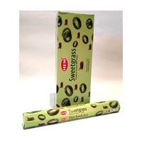 HEM Sweetgrass 9″ Incense Sticks – Hex Box (20g)