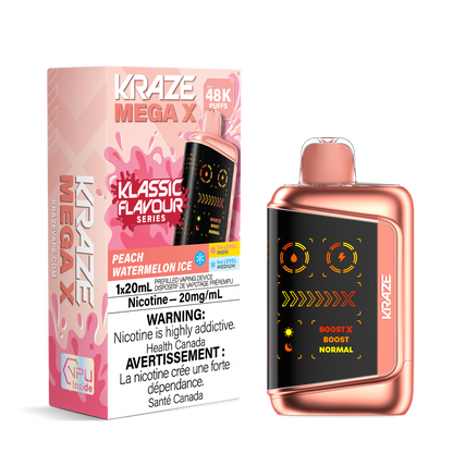 Kraze Mega X Rechargeable Disposable Vape 20mL
