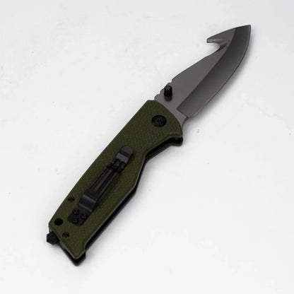 ALPHASTEEL - 8" Hunting Knife - Military Fold