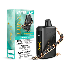 Kraze Luna Rechargeable Disposable Vape 20ml
