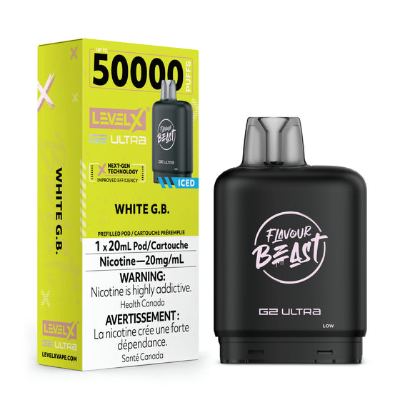 LVL X G2 Ultra 50K - White G.B