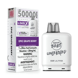 Flavour Beast Unleashed Level X G2 Ultra Replacement Pod 20mL