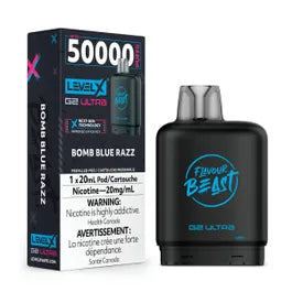 LVL X G2 Ultra 50K - Bomb Blue Razz