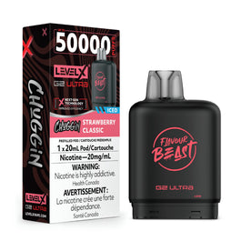 LVL X G2 Ultra 50K - Chuggin' Strawberry Classic Iced