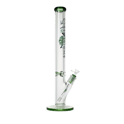 Johnny Green - 20″ 9mm Straight Tube w/ Grid Percolator Slide