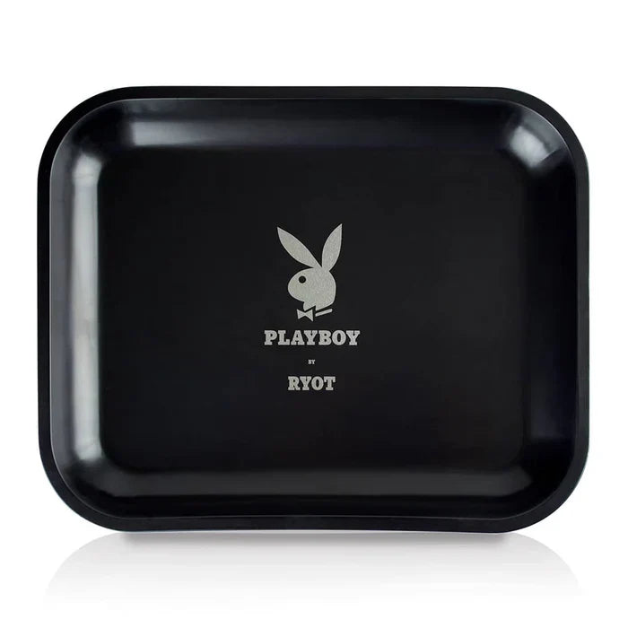 RYOT - 11" x 13" Playboy Silver Bunny Rolling Tray