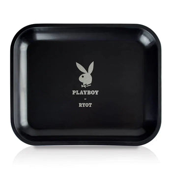 RYOT - 11" x 13" Playboy Silver Bunny Rolling Tray
