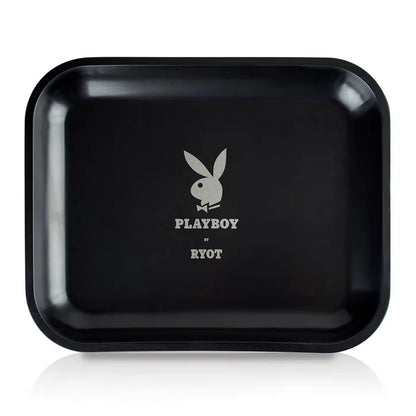 RYOT - 11" x 13" Playboy Silver Bunny Rolling Tray