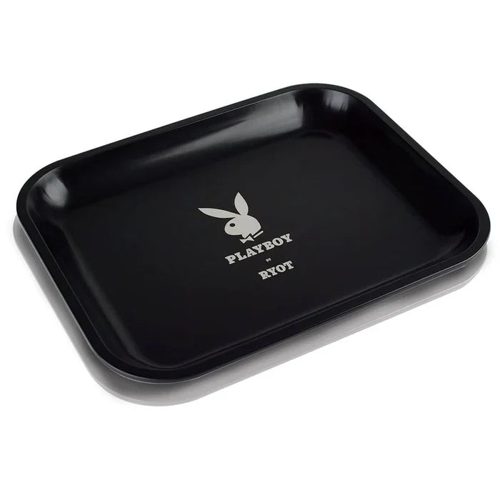 RYOT - 11" x 13" Playboy Silver Bunny Rolling Tray