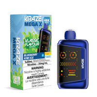 Kraze Mega X Rechargeable Disposable Vape 20mL