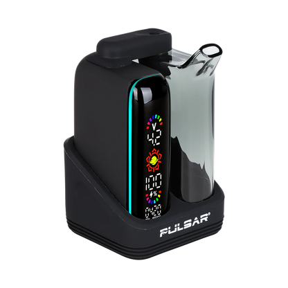 Pulsar - 510 DL 5.0 Bubbler Dab Kit w/ Wax Atomizer - Black