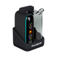 Pulsar - 510 DL 5.0 Bubbler Dab Kit w/ Wax Atomizer - Black