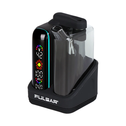 Pulsar - 510 DL 5.0 Bubbler Dab Kit w/ Wax Atomizer - Black